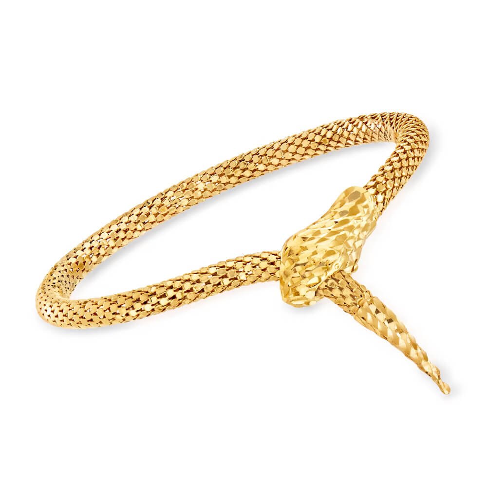 Gold Snake Bracelet