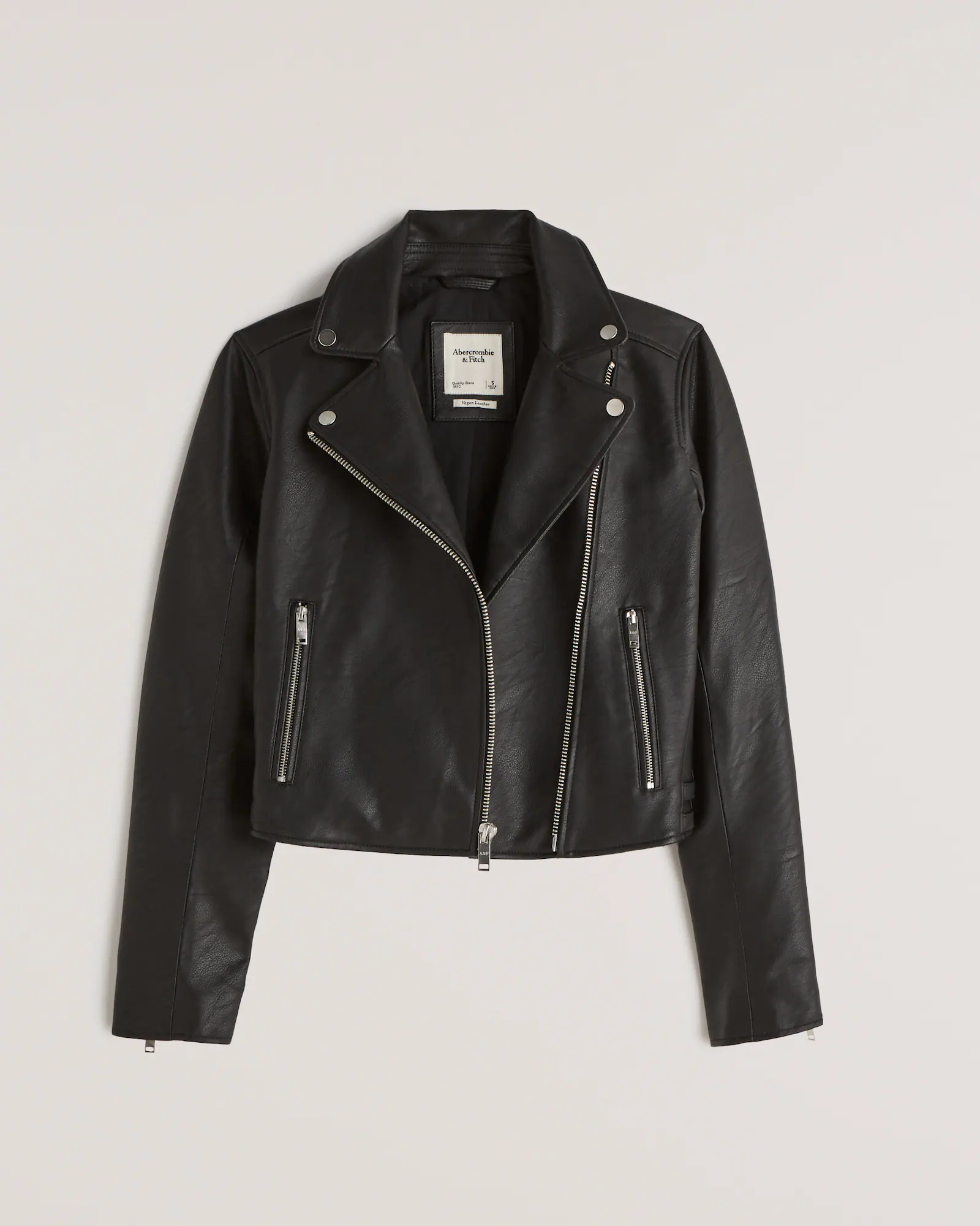 The Faux Leather Moto Jacket