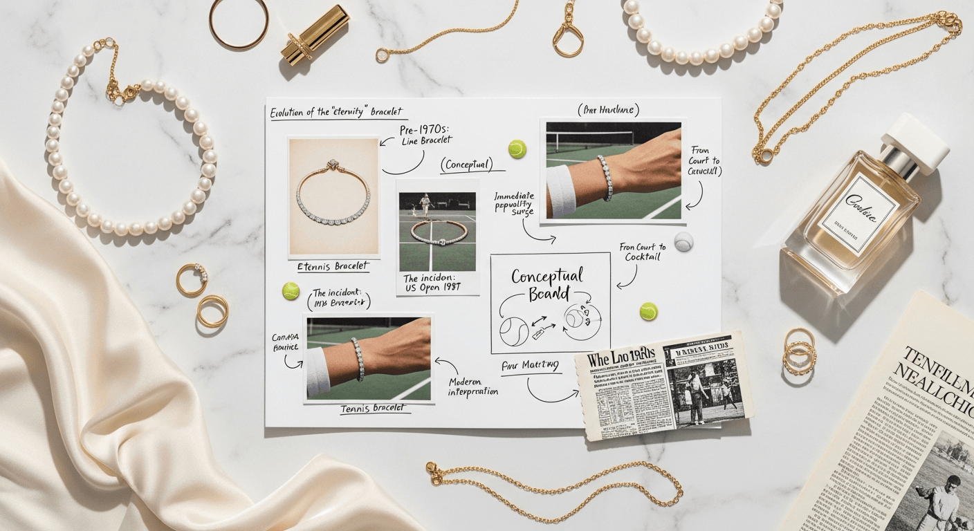 The Enduring Sparkle: Unraveling the History and Mastering the Art of Styling Your Tennis Bracelet